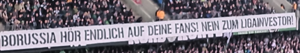 Borussia hör auf deine Fans