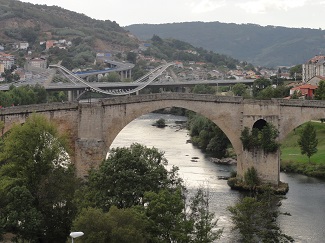 Stadtbild von Ourense