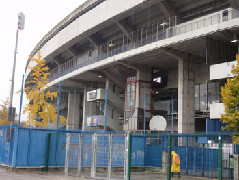 Chievos Stadio Bentegodi, Auenansicht