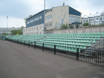 Das Stadion Baza Zimbru artificial in Chisinau