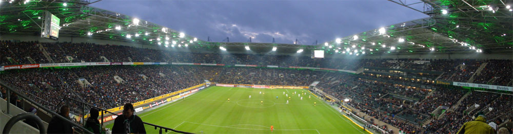 Borussia-Park in Mnchengladbach