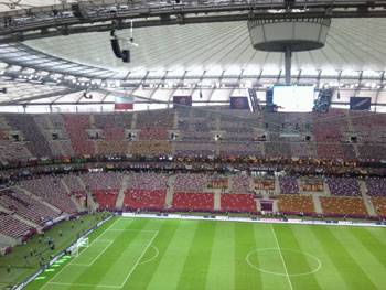 EM-Erfnungsspiel im Nationalstadion in Warschau