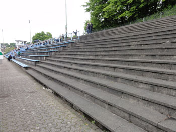 Haupttribüne im Bremenstadion