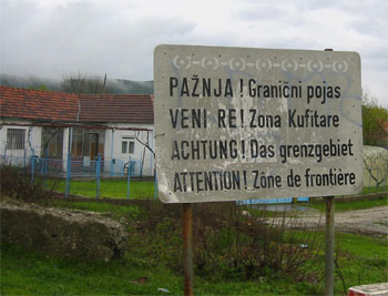 Grenzgebiet zu Albanien