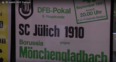 SC Jlich gegen Borussia Mnchengladbach