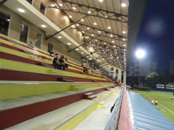 Tribne im Jurong East Stadium in Singpore