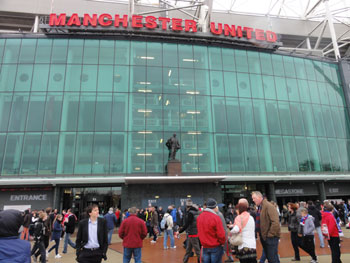 Geschlossen: Manchester Uniteds Megastore