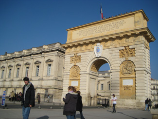 Triumphbogen in Montpellier