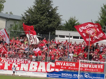 Fans von Kickers Offenbach in Pirmasens