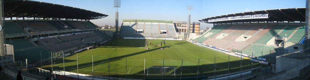 Das Stadio Giglio in Reggio