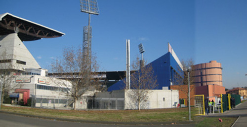 Das Stadio Giglio in Reggio Emilia