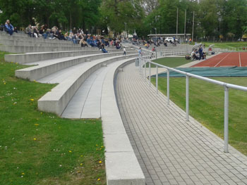 Schlossparkstadion in Brhl
