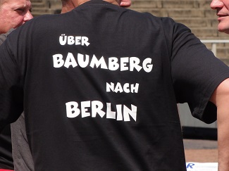 ber Baumberg nach Berlin