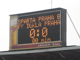 Sparta Prag B - Dukla Prag 2:2