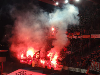 Hannover-Fans in Lttich