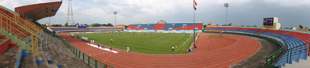 Binh Duong Stadium in Thu Dau Mot