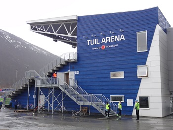Haupttribüne der TUIL Arena