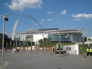 Das Wembley-Stadion in New York