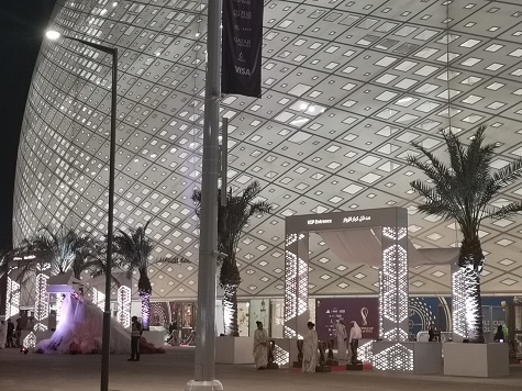Al-Thumama-Stadion in Doha