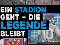 Ein Stadion geht - die Legende bleibt