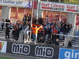 Fanblock AFC Eskilstuna