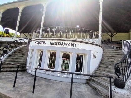 Treppen im Jugnedstadion