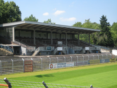 Die gute, alte und wunderschöne Haupttribüne