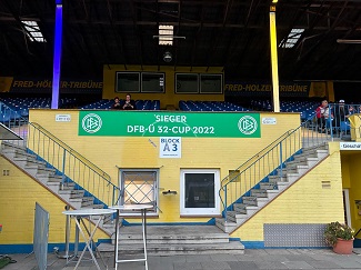Tribüne Hoheluft Victoria Hamburg